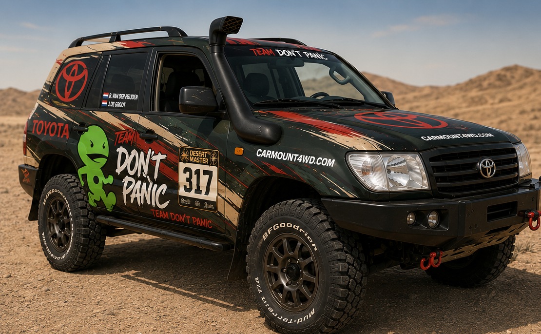 Team Don't Panic — Toyota Land Cruiser #317